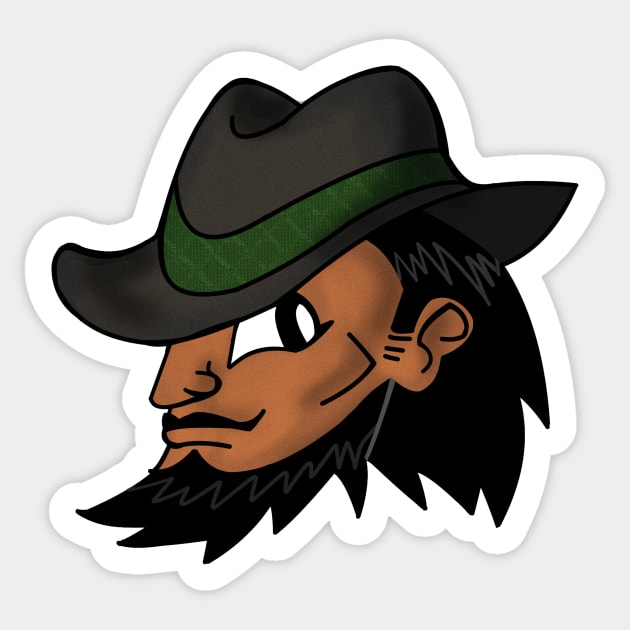 Jigen Sticker by MultiCyberMoth